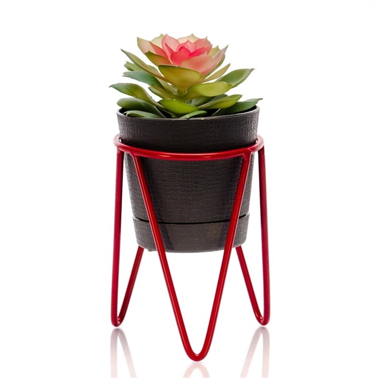 Подставка для цветов 66-607 металлическая d=12см - фото 237509