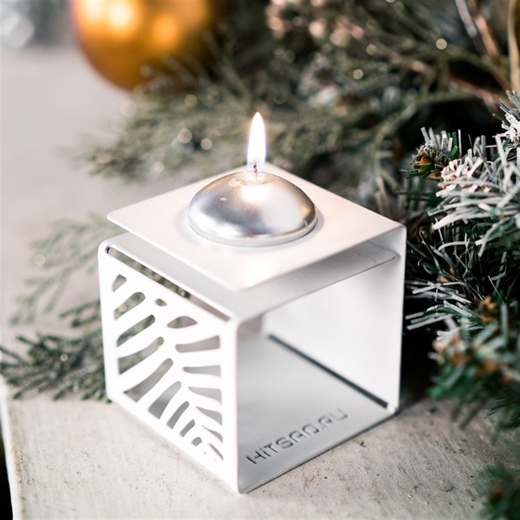 Подсвечник в стиле лофт на одну свечу - фото 238991