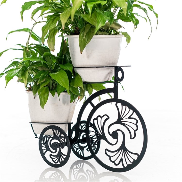 Подставка для цветов на подоконник Велосипед 410-002 - фото 240851