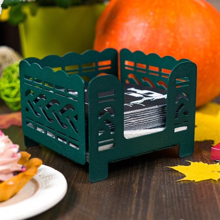 Салфетница металлическая 703-033 для кухни - фото 240975