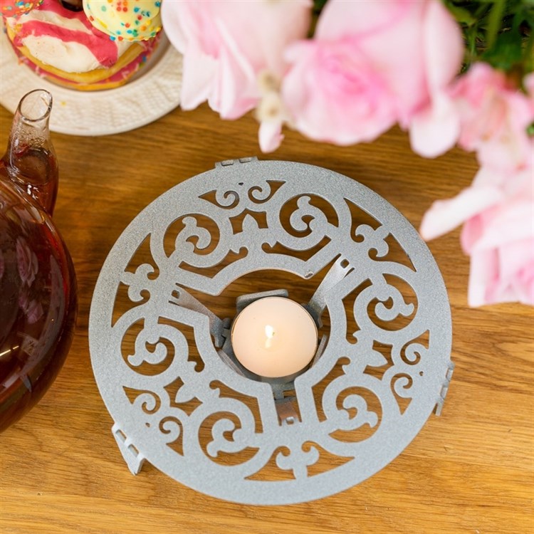 Подставка под горячее с подогревом от свечи - фото 241005