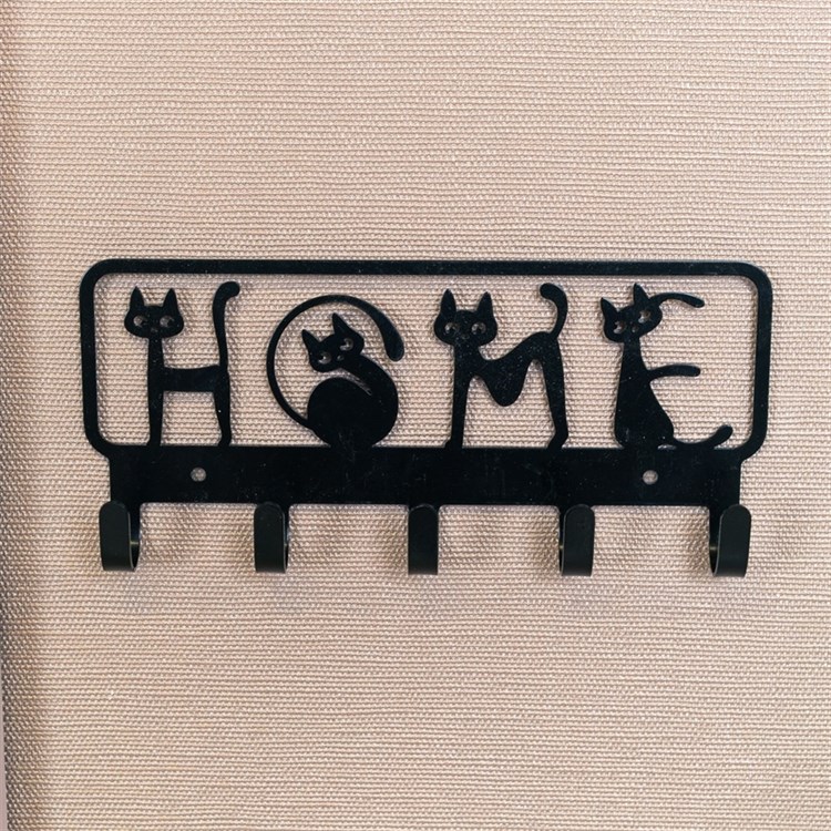 Вешалка настенная 5 крючков 702-047 металлическая - фото 241678