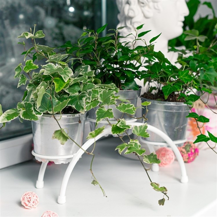 Подставка для цветов на подоконник 41-945 на 3 кашпо - фото 242166