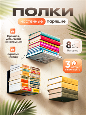 {{productViewItem.photos[photoViewList.activeNavIndex].Alt || productViewItem.photos[photoViewList.activeNavIndex].Description || 'Невидимая настенная полка 3 шт для книг'}}