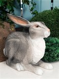Садовые фигуры для дачи и огорода кролик Статуэтка заяц - фото 218331