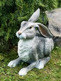 Садовые фигуры для дачи и огорода кролик Статуэтка заяц - фото 218335