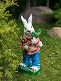 Садовые фигуры для дачи и огорода кролик Статуэтка заяц - фото 218349