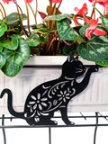 Держатель для балконных ящиков металлический Кошка 203-009 - фото 221550
