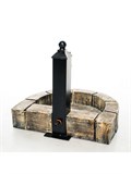 Садовый умывальник для дачи - колонка U09149 - фото 225489