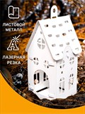 Подсвечник домик металлический декоративный 730-020 - фото 226110 Подсвечник домик металлический декоративный 730-020 - фото 226110