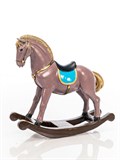 Фигурка декоративная лошадка качалка U09279 - фото 226600