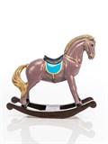 Фигурка декоративная лошадка качалка U09279 - фото 226603