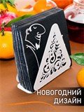 Салфетница на стол металлическая интерьерная - фото 226826