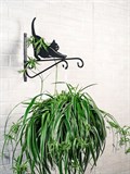 Настенный кронштейн для кашпо Котенок 201-004 металлический - фото 227590