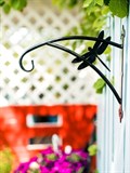 Кронштейн для кашпо настенный Стрекоза 201-033 30 см - фото 227749