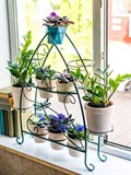 Подставка для цветов на подоконник металлическая 41-909Gr - фото 229102 Подставка для цветов на подоконник металлическая 41-909Gr - фото 229102