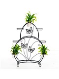 Подставка для цветов  на подоконник металлическая 41-918B - фото 229116