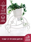 Подставка для цветов на подоконник и напольная металлическая - фото 229817