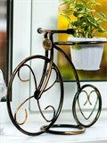 Подставка для цветов на подоконник Велосипед 95-041 d=10см - фото 230066