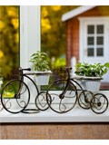 Подставка для цветов на подоконник Велосипед 95-041 d=10см - фото 230068