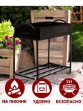 Мангал складной металлический жаровня 3 мм - фото 230429