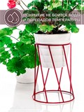 Подставка для цветов на подоконник металлическая 66-618 - фото 232260