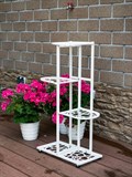 Подставка для цветов напольная высокая металлическая 401-031 - фото 233800