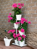 Подставка для цветов напольная высокая металлическая 401-031 - фото 233802