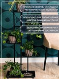 Подставка для цветов напольная металлическая высокая 401-029 - фото 233816