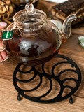 Подставка под горячее металлическая на ножках 300-106 - фото 233915