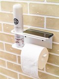 Полка в ванную держатель для туалетной бумаги - фото 234858