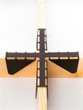 Кронштейн крестообразный для грядки дпк 801-034 - фото 235585