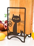 Подставка для досок разделочных Кошка с мышкой 300-201 - фото 235997