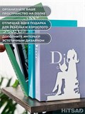 Подставка металлическая для книг Девочка 2 шт - фото 236122