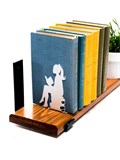 Подставка металлическая для книг Девочка 2 шт - фото 236135