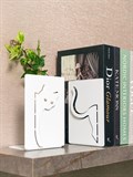 Ограничитель для книг кошка 2 шт 705-011 - фото 236310