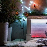 Подсвечник кованый напольный на 2 свечи 607-01 h=106 см - фото 236494