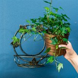 Подставка для цветка настенная 15-101 металл - фото 236533