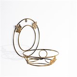 Подставка для цветка настенная 15-101 металл - фото 236539