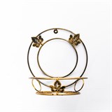 Подставка для цветка настенная 15-101 металл - фото 236540