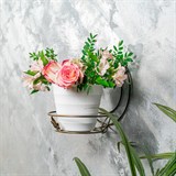 Подставка для цветка настенная 15-101 металл - фото 236541