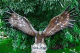 Фонтан уличный садовый Орел U07667 стеклопластик, высота 180 см - фото 236606