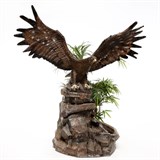 Фонтан уличный садовый Орел U07667 стеклопластик, высота 180 см - фото 236619