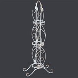 Подставка на подоконник для 3-х растений 14-954 металл цв.белый h=88см - фото 236637