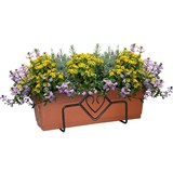 Кронштейн для цветов на балкон 51-024 металлический - фото 236653