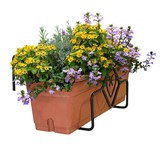 Кронштейн для цветов на балкон 51-024 металлический - фото 236655