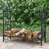 Дровница дачная кованая 500-80 h=100 см - фото 236669