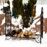 Дровница дачная кованая 500-80 h=100 см - фото 236676