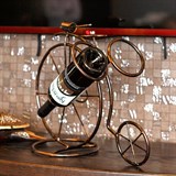 Винная настольная подставка Велосипед 59-119 металл - фото 236696