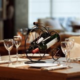 Винная настольная подставка Велосипед 59-119 металл - фото 236698